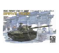Maqueta Tanque Roc Army Cm-11 Brave Tiger AFV CLUB 35315 1/35ème Para
