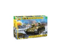 Maqueta Tanque Soviet Medium Tank T-34/76 Mod.1942 ZVEZDA 3686 1 :3 5