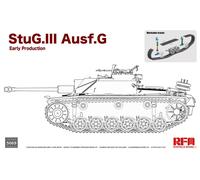 Maqueta Tanque Stug. III Ausf. G Early Producción Con Workable Track Links Rye F