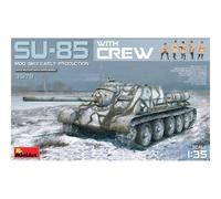 Maqueta Tanque Su-85 Soviet GSP Mod. 1943W / Pelotón (Early Salida) MiniArt 3517