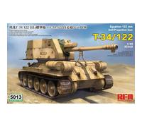 Maqueta Tanque T-34/122 Egipcio 122MM Self-Propelled Gun RYE FIELD MODEL 5013