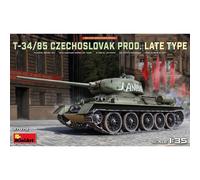 Maqueta Tanque T-34-85 Checoslovaca Prod. Finales De Tipo MiniArt 37078 1 :3 5