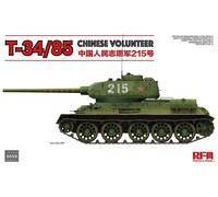 Maqueta Tanque T-34/85 Chinese Voluntariado RYE FIELD MODEL 5059 1 :3 5 Cha