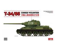 Maqueta Tanque T-34/85 Chinese Voluntariado RYE FIELD MODEL 5059 1 :3 5 Cha
