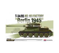 Maqueta Tanque T-34/85 No.183 Factory "berlin 1945" academy 13295 1:35 MAQUETA