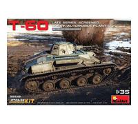 Maqueta Tanque T-60 Finales De Serie, Screened ( Gorky Motor Plant) Interior M