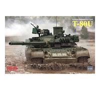 Maqueta Tanque T-80u Ruso Mano Battle Tank RYE FIELD MODEL 5105 1 :3 5