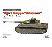 Maqueta Tanque Tiger Grupo Fehrmann Abril 1945 Northern Alemania Rye Field Modo