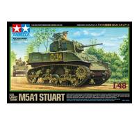 Maqueta Tanque U. S. Luminoso Tank M5a1 Stuart TAMIYA 32606 1:48 Graduación