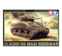 Maqueta Tanque U. S. Medium Tank M4a1 Sherman TAMIYA 32523 1/48ème P