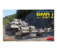 Maqueta Tanque Ucraniano Bmr-1 W / kmt-9 MiniArt 37043 1 :3 5 Promo