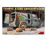Maqueta Tempo A400 Furgón Reparto Miniart 1/35, Furgoneta Verduras