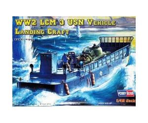 Maqueta Ww2 Lcm 3 Usn Vehículo De Desembarco Hobby Boss 84817 1/48