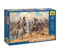 Maqueta Zvezda 1/72 De Los Cuirasieros Saxones Guerras Napoleónicas 1810-1814