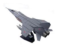 maquetas de Aviones a Escala Avión de Juguete a Escala 1:72, Caza MiG-31, de aleación metálica, Modelo de avión, colección, decoración, Regalos. Modelo de un Solo avión