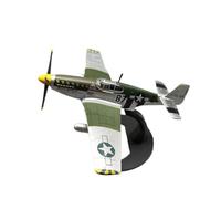 maquetas de Aviones a Escala For Modelo a Escala 1/72 North American P-51D Monoplaza Fig Avión Militar Aleación Metal Modelo de Avión Adornos Aviación Modelo de un Solo avión