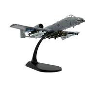 maquetas de Aviones a Escala Kit de Juguete de avión de Ataque A10 de la Fuerza Aérea de EE. UU. a Escala 1/100 for coleccionistas. Modelo de un Solo avión