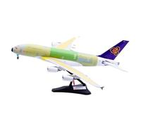 maquetas de Aviones a Escala Modelo De Colección De Aleación A Escala 1:200 del Avión A Reacción de Metal Desnudo A380 De Thai Airways, Modelo F-WWAO Modelo de un Solo avión