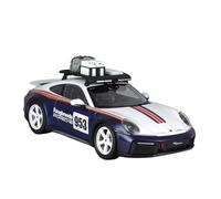 Maquetas De Coches 19 Cm 1:24 For Porsche 911 Dakar Escala De Fundición A Presión Modelo De Coche De Carreras Mini Vehículos De Motor Coche Coche Modelos A Escala De VehíCulos De Motor