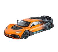 Maquetas De Coches 21CM 1/24 1/18 For Mercedes-AMG ONE Modelo De Coche Deportivo De Fundición A Presión Simulación Fina Vehículos De Motor Coche Modelos A Escala De VehíCulos De Motor(1/18 Orange)