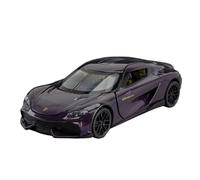 Maquetas De Coches Mini Coche De Simulación De Aleación Fundida A Presión A Escala 1:32 For Vehículos For Koenigsegg Gemera Coleccionables De Lujo Coche Modelos A Escala De VehíCulos De Motor(Purple)