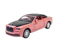 Maquetas De Coches Modelo A Escala 1:32 De Coche For Rolls Royce Dawn Miniatura Estática Aleación Fundida A Presión Exquisito Adorno Escritorio Coche Modelos A Escala De VehíCulos De Motor(Red)