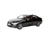 Maquetas De Coches Modelo Coche Estático Para BWM 330i Serie 3 G20 Escala 1:18 Proceso Fundición Presión Aleación Metal Y Detalles Del Motor Coche Modelos A Escala De VehíCulos De Motor(Black)