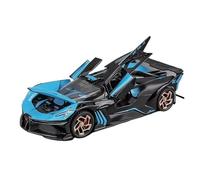 Maquetas De Coches Modelo De Coche De Aleación Fundida A Presión A Escala 1:32 For Bugatti Bolide Decoración De Escritorio De Lujo En Miniatura Coche Modelos A Escala De VehíCulos De Motor(Blue)