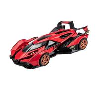 Maquetas De Coches Modelo De Coche De Metal Fundido A Presión Escala 1:32 For Lamborghini V12 Vision GT Simulación De Vehículos Estáticos Adornos Coche Modelos A Escala De VehíCulos De Motor(Red)