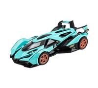 Maquetas De Coches Modelo De Coche De Metal Fundido A Presión Escala 1:32 For Lamborghini V12 Vision GT Simulación De Vehículos Estáticos Adornos Coche Modelos A Escala De VehíCulos De Motor(Green)
