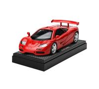 Maquetas De Coches Modelo De Coche En Miniatura A Escala 14 Cm 1/32 For McLaren F1, Simulación De Coche De Carreras Retro, Vehículos De Motor Coche Modelos A Escala De VehíCulos De Motor(Red)