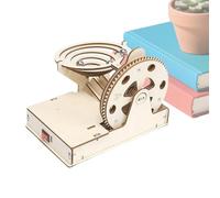 Maquetas De Madera - Mecánico Científico, Juego Engranajes Vía | Puzzle 3D Madera Kit Construcción para Adultos Niños Niñas Casa Escuela Viaje Vacaciones Cumpleaños Interior