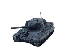 Maquetas Kit De Modelo De Tanque Alemán Tiger Hunter A Escala 1/72, Acabado En Aleación, Pintado En Gris Envejecido. Diecast Tanks