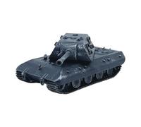 Maquetas Kit de Modelo de Tanque Pesado alemán E100 a Escala 1:72, Acabado estático con Revestimiento Gris. Colección. Diecast Tanks