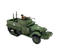 Maquetas Kit De Modelo Tanque Blindado con Orugas M3 EE. UU., Escala 1:72, N.° 3R75018, Colección Fundición Estática Diecast Tanks