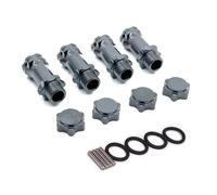 Maquetas Para HSP 1/8 89108 Hexágono Rueda 17 Mm Montaje Mejorado 30 Mm Longitud Piezas Coches RC Monster Trucks Y Truggies A Escala(Gray)