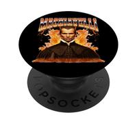Maquiavelo El Príncipe al Estilo Pirata de los 90 PopSockets PopGrip Adhesivo
