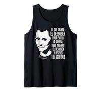 Maquiavelo el que tolera el desorden para evitar la guerra.. Camiseta sin Mangas
