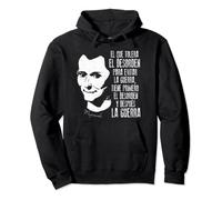 Maquiavelo el que tolera el desorden para evitar la guerra.. Sudadera con Capucha
