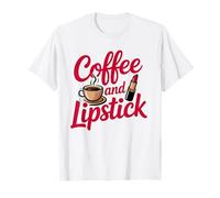 Maquillador Cosmetólogo, Amante del café Salón de Belleza Diva Camiseta