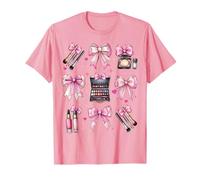 Maquillador de arco coqueta MUA Girl Mom Mama Día de la Madre Camiseta