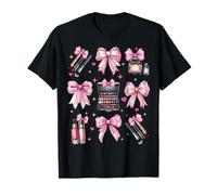 Maquillador de arco coqueta MUA Girl Mom Mama Día de la Madre Camiseta