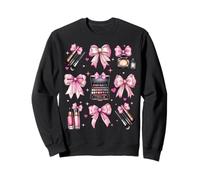 Maquillador de arco coqueta MUA Girl Mom Mama Día de la Madre Sudadera