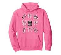Maquillador de arco coqueta MUA Girl Mom Mama Día de la Madre Sudadera con Capucha
