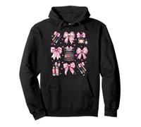 Maquillador de arco coqueta MUA Girl Mom Mama Día de la Madre Sudadera con Capucha