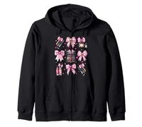 Maquillador de arco coqueta MUA Girl Mom Mama Día de la Madre Sudadera con Capucha