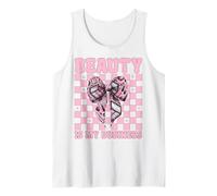 Maquillador MUA Girl Mom Coquette Beauty Is My Business Camiseta sin Mangas