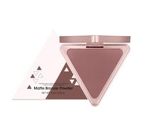 Maquillaje Bronceador - Bronceador para Piel Clara,Paleta de Base Mate Forma Triangular para Ajuste de Bronceado en Mujeres Rostro Piel y Cuerpo