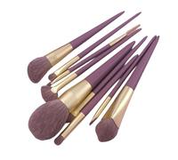 Maquillaje Cepillos - 9 piezas y antideslizantes aplicadores faciales de belleza, brochas de maquillaje facial - para mujeres, piel, labios, cejas, cejas y pestañas