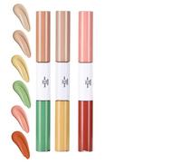 Maquillaje Corrector Líquido,Maquillaje De Cobertura Total 3 Veces | Cosmético Portátil Impermeable Para Uso Diario: Madre, Esposa, Novia Y Hermanas